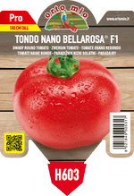 Pianta Pomodoro Tondo nano var. Bellarosa F1 - Orto Mio