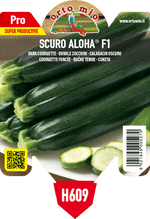 Pianta Zucchino Scuro var. Aloha F1 - Orto Mio