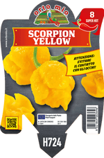 Peperoncino Orto Mio Scorpion Giallo