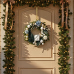 Ghirlanda azzurro polvere