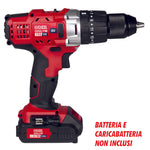Trapano Avvitatore a Batteria 18V Percussione TRB05 ONLY1 – 2 Velocità, Mandrino 13 mm, Foratura Legno 20 mm