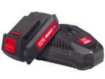 BATTERIA E CARICABATTERIA ONLY 1 KIT 18V – BATTERIA LITIO 2AH – CARICABATTERIE 2,4A