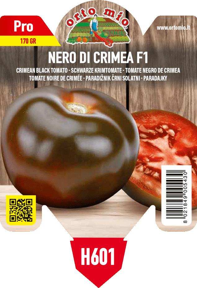 Pianta Pomodoro Nero di Crimea var. Plutone F1 - Orto Mio