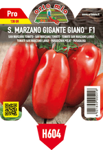 Pianta di san marzano gigante var. giano f1 in 1 pianta in vaso 10 – Orto Mio Forlì