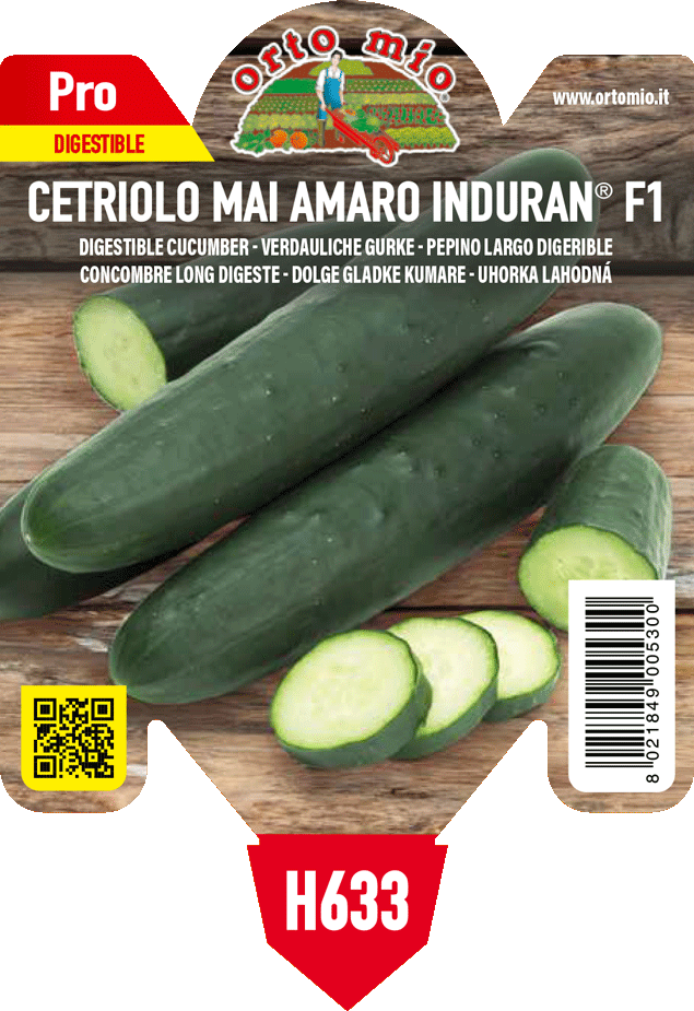 Orto Mio Cetriolo Induran F1 - Mai Amaro