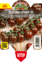 Pianta di ciliegino chocolate var. luther f1 in 1 pianta in vaso 10 – Orto Mio Forlì