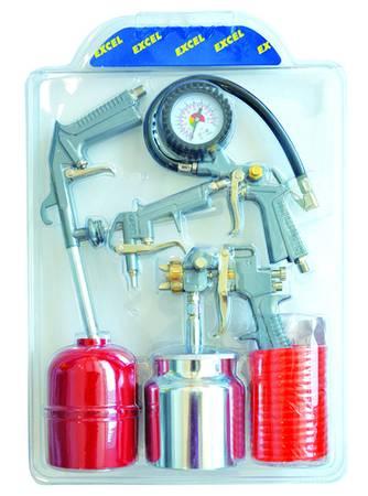 kit compressore attacchi a baionetta- kit 5 pezzi EXCEL