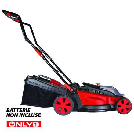 Rasaerba a batteria EXCEL- Tagliaerba 36 V- Falciaerba taglio cm 43 linea ONLY1