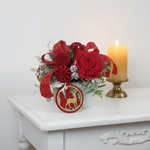 Box velvet con renna - classico minimal