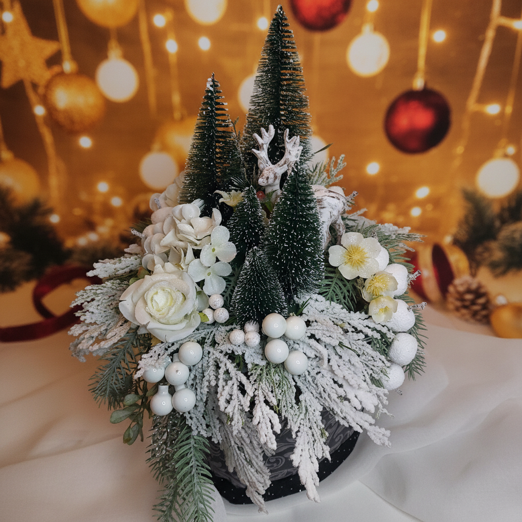 Cappelliera grande paesaggio innevato