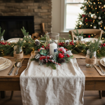 Centrotavola in tavola country chic