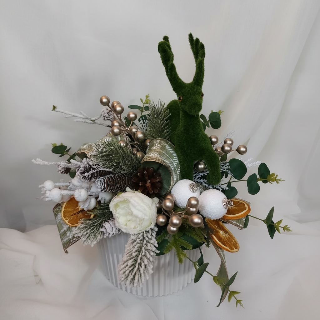 Composizione coniglio - sfondo chiaro