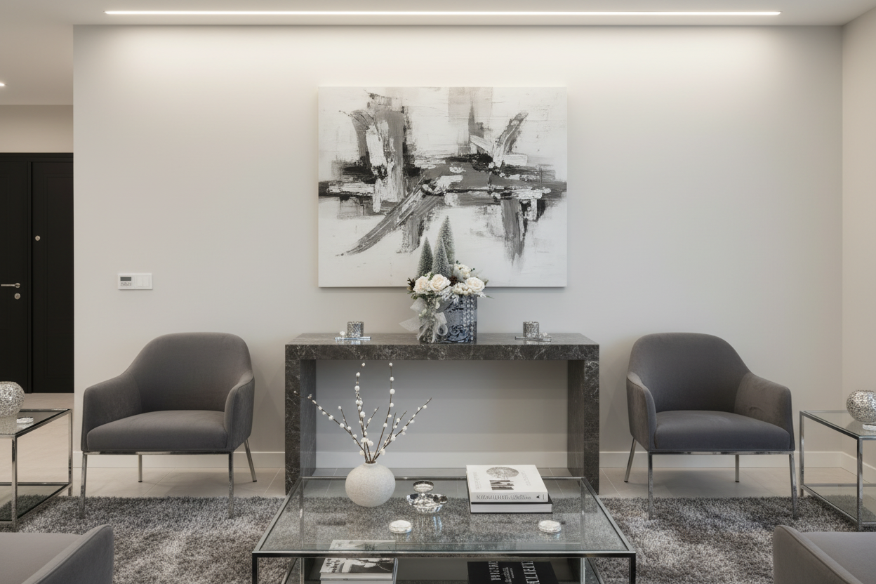 Composizione in ambiente moderno