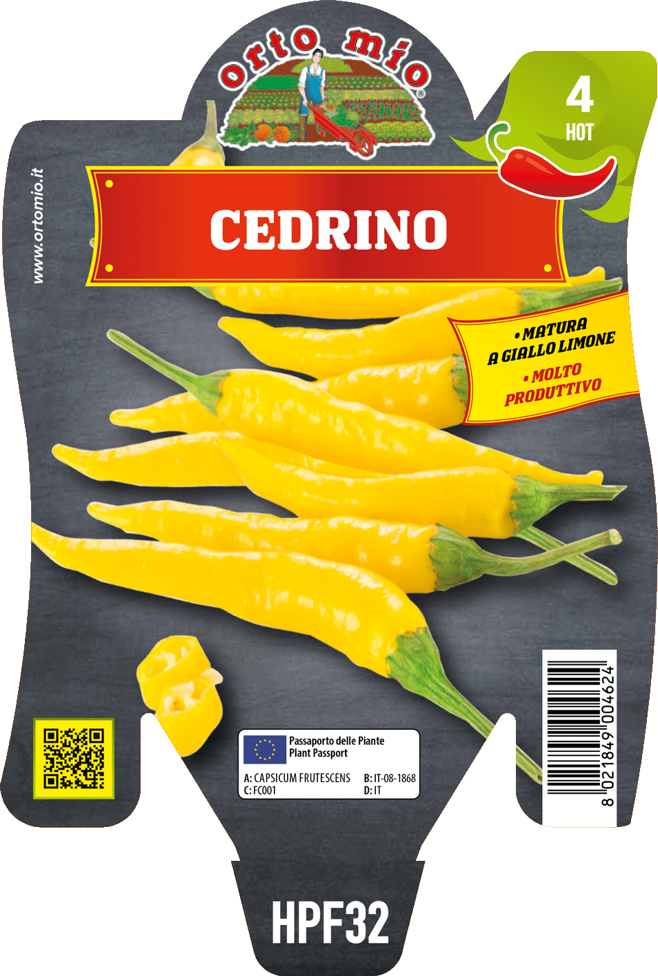 Peperoncino Orto Mio Cedrino