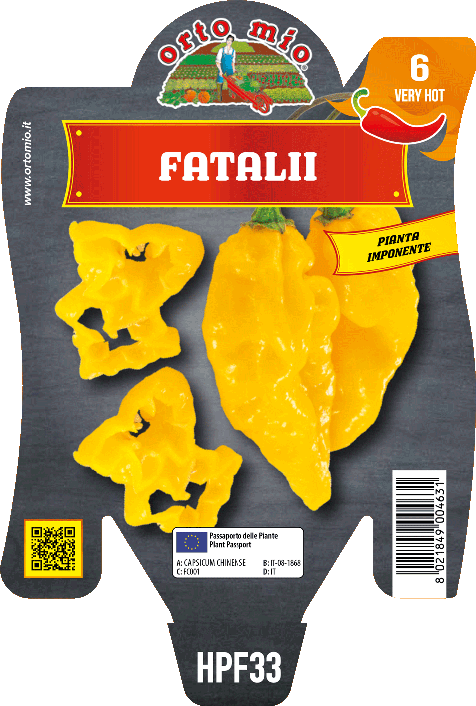 Peperoncino Orto Mio Fatalii