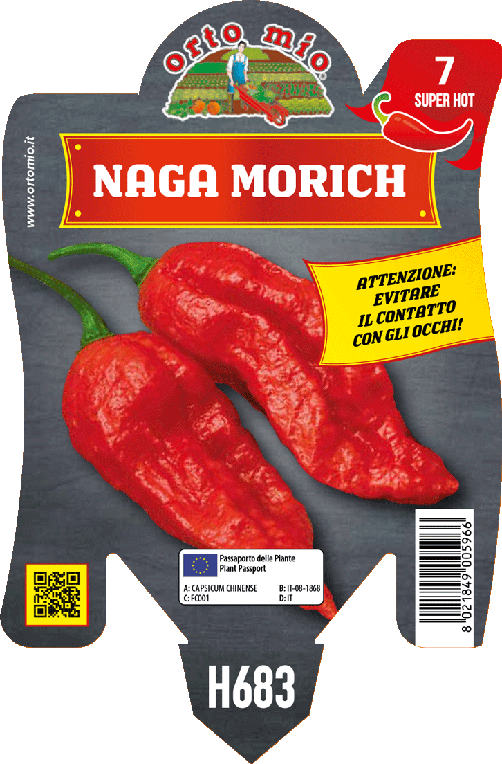 Peperoncino Orto Mio Naga Morich