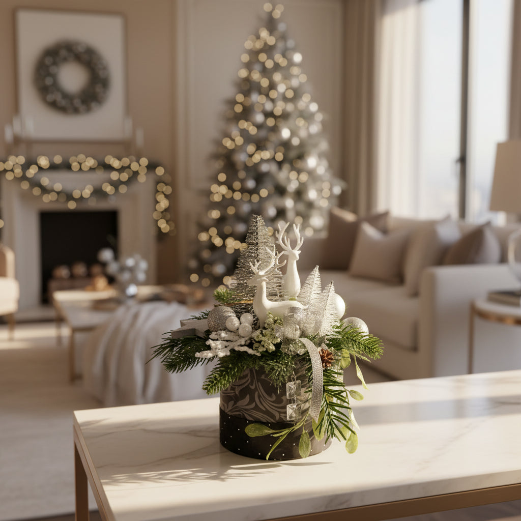 Mini box coppia di cervi