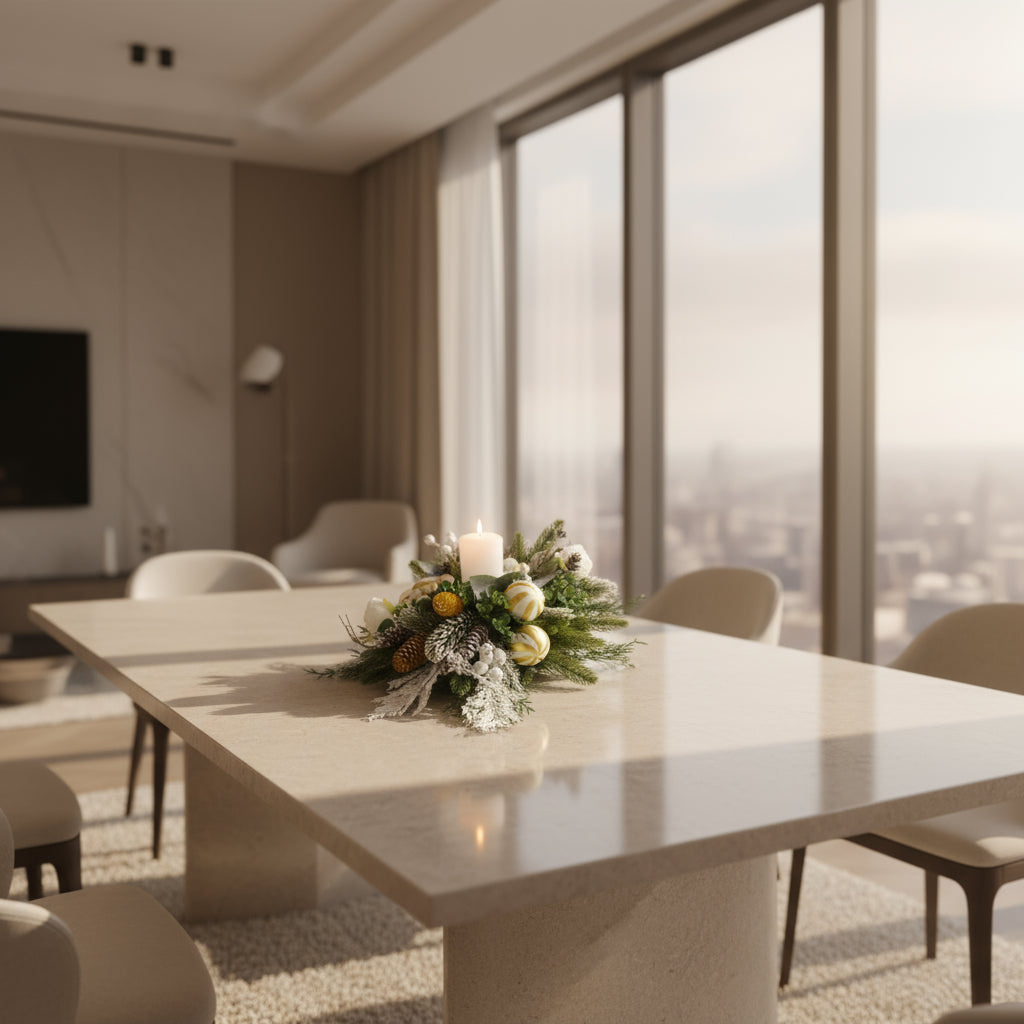 Centrotavola candela grande